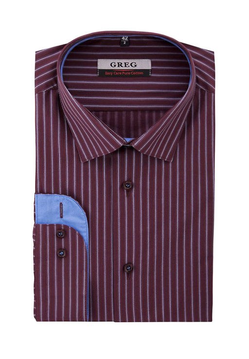 Сорочка мужская длинный рукав GREG 621/131/13/Z/1  фото 2