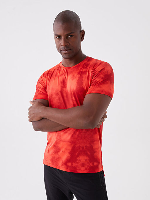 Bisiklet Yaka K?sa Kollu Erkek Spor Ti??rt