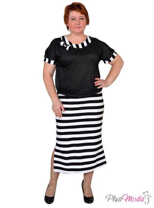 Туника Модель №298 размеры 44-80 - Plusmoda фото 3