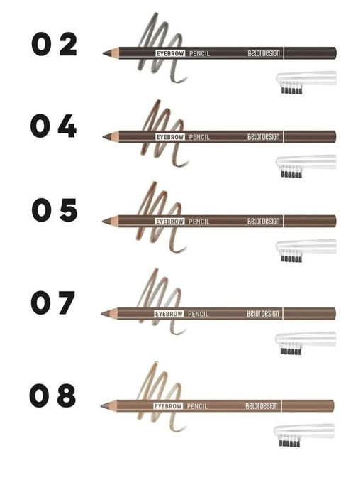 Belor Design Карандаш для бровей "Party" № 105 светло-коричневый, 5 гр