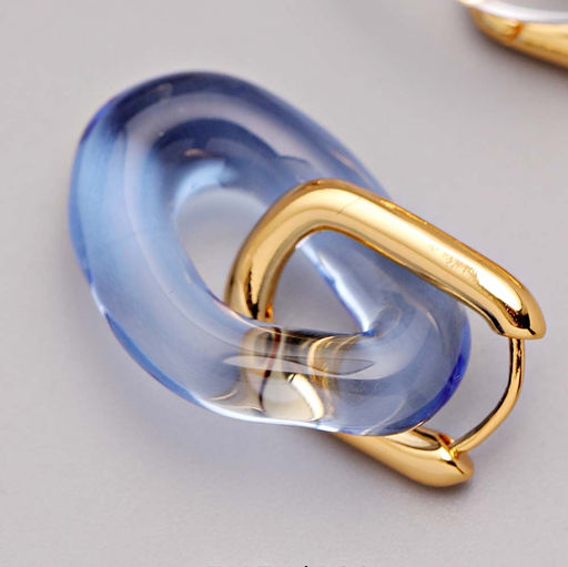 Серьги с замком кольцо арт. 13 3460 (id 275381) - Rada фото 2