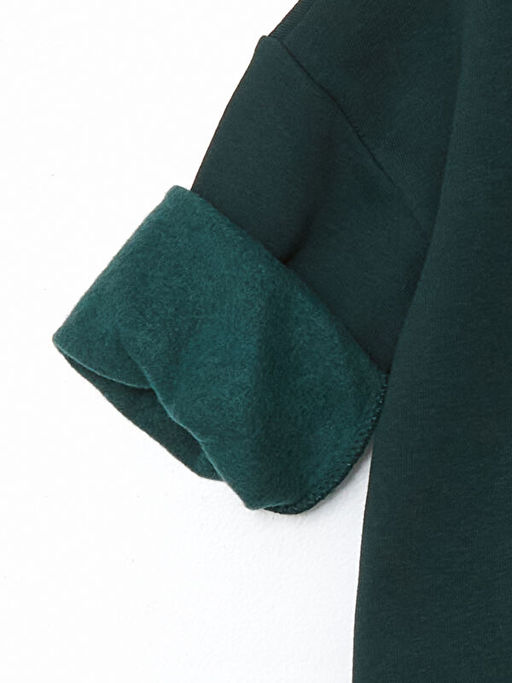 Kal?n Bask?l? Erkek Bebek Sweatshirt - Waikiki фото 3