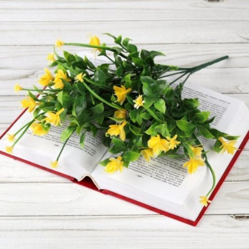 Цветок искусственный Полевой букет / K35510-39 /уп 2/100/600/ - Галеонтрейд фото 5