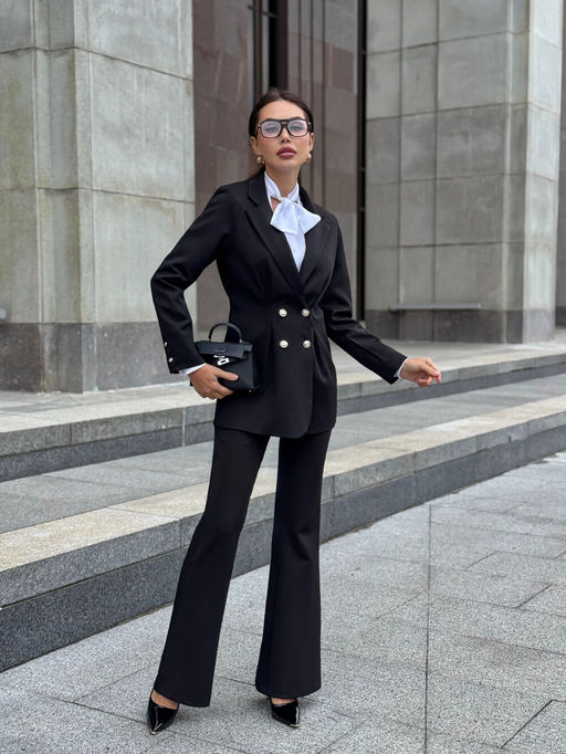 Брюки AURA 4078-176 чёрный