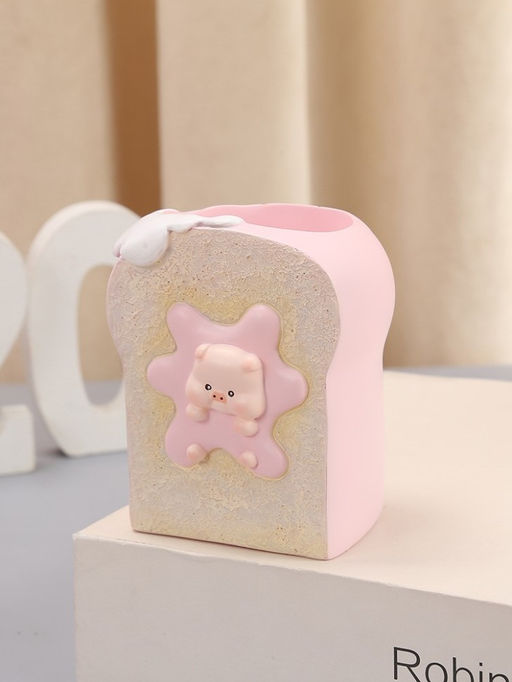 Подставка для канцелярских принадлежностей "Milk tea", pig, 10 см