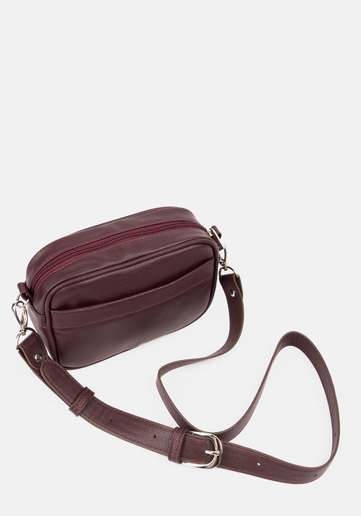 L-Craft Бордовая сумка через плечо №1634