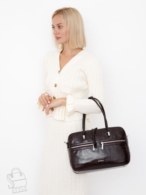 Сумка женская  51166SL coffee Velina Fabbaino-Safenta в Новосибирске