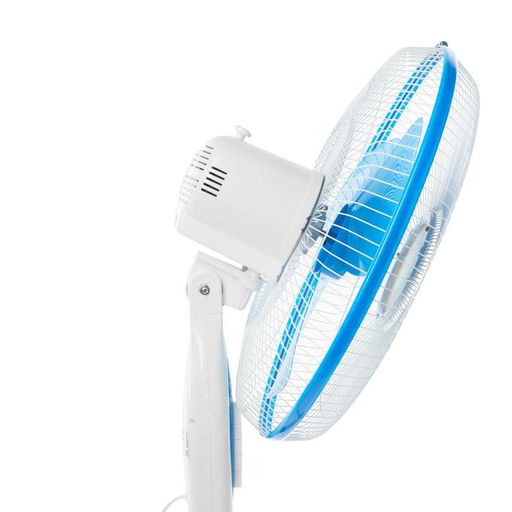 Вентилятор Luazon LOF-01, напольный, 40 - 45 Вт, 3 режима, бело-синий, без упаковки - Luazon home фото 6