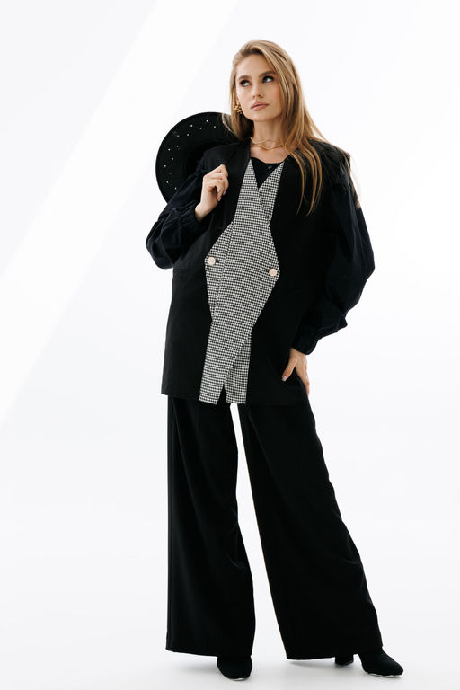 Брюки NIKVA н710-2 черный  фото 6