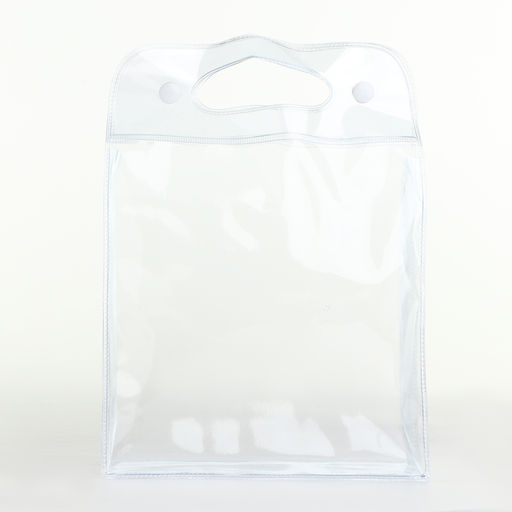 Цена за 2 шт. Косметичка на кнопках для бассейна, с ручками, прозрачная - Simaland фото 3