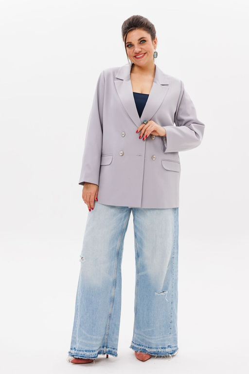 Жакет ANELLI 1373 серый