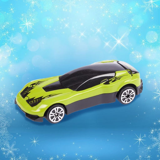 Новогодний шар с игрушкой Спортивная машинка, 8х9.4х8см, МИКС, в пакете - Simaland фото 2