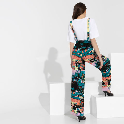 Брюки Отпуск на Мальдивах (с лямками) - Charutti фото 5