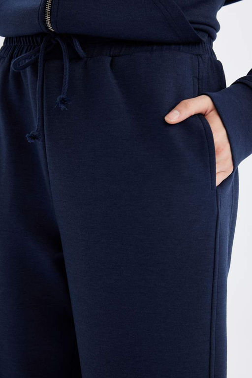 Спортивные брюки из ткани для дайвинга стандартной посадки с карманами - Defacto фото 5