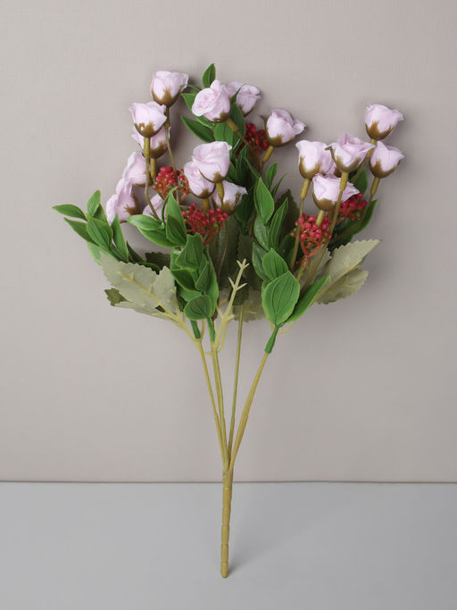 Цветок искусственный Роза кустовая 33 см / 149NA-48 /уп 2/200/600/ - ГалеонТрейд фото 7