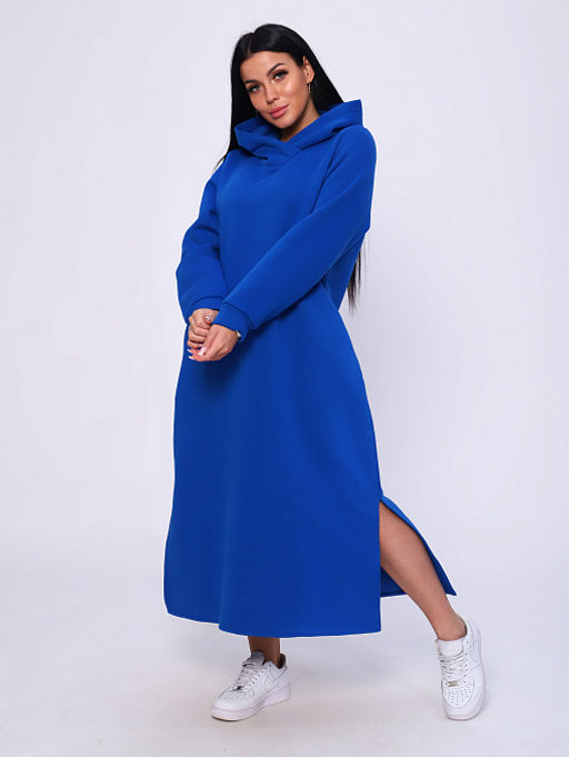 РАСПРОДАЖА Платье женское утепл. Ника_39/василек - Ihomelux фото 2