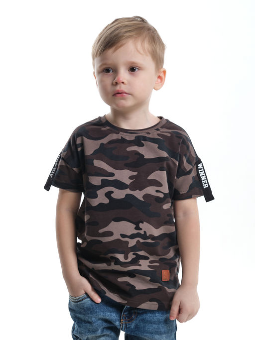 Футболка для мальчика UD 6060 камуфляж - Mini maxi фото 5