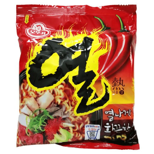 Лапша б\п со вкусом острого перца Ель Рамен Yeul Ramen Оттоги/Ottogi, Корея, 120 г Акция