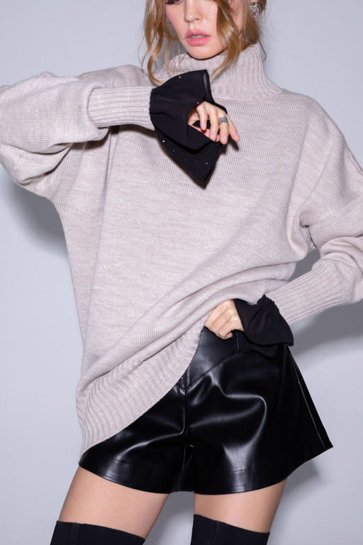 Костюм Pirs 4459 жемчужный+ черный  фото 4