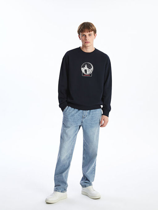 Baggy Fit Erkek Jean Pantolon