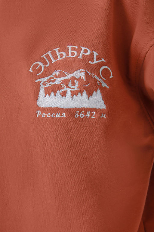 Арт. 15126 Худи женское с капюшоном 44-52 (5 шт) Цвет:терракотовый