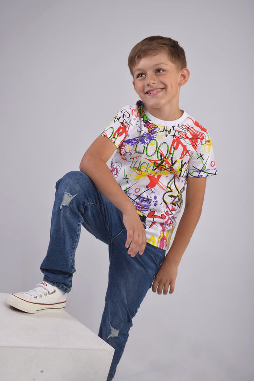 Футболка детская для мальчиков Cool арт.7173818