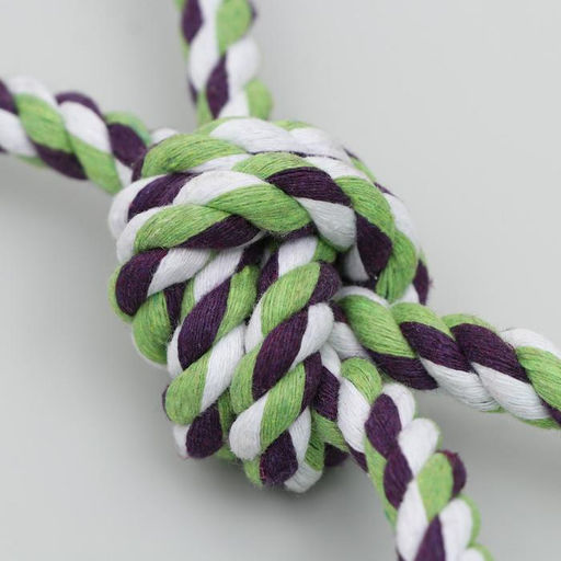 Игрушка тренировочная канатная Качель, до 120 г, микс цветов - Пижон фото 2