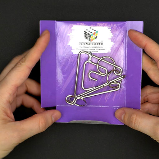 DELFBRICK DLM-34 Головоломка металлическая 1 шт Лабиринт 5 элемент