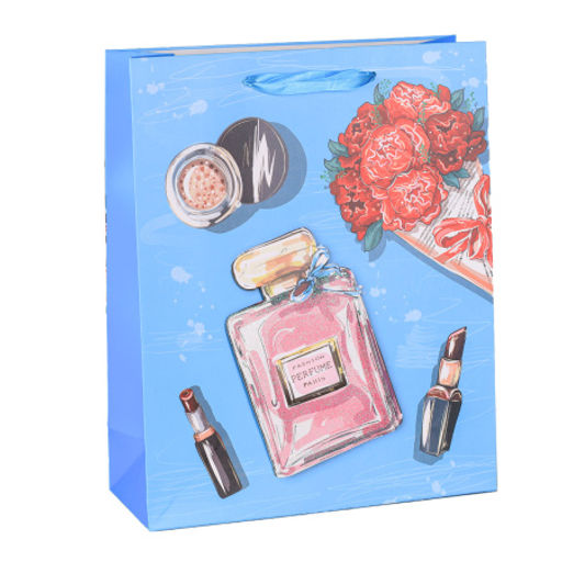 Цена за 12 шт. Пакет подарочный 32x26x10 / 1258M /уп 12/480/ - Галеонтрейд фото 2