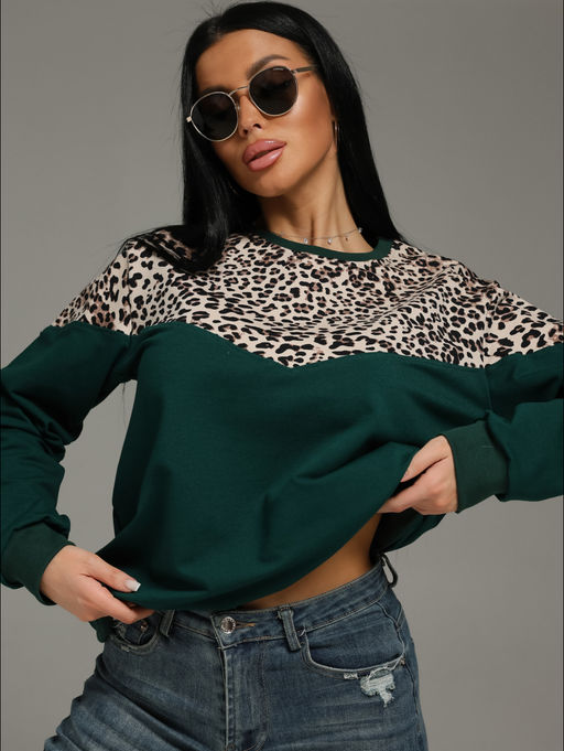 Саманта свитшот женский (кофе) - Lovetex фото 16