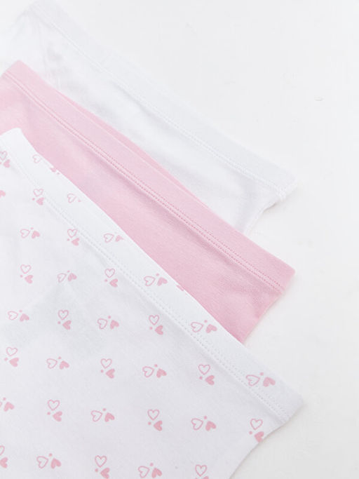 Bask?l? K?z ?ocuk Boxer 3l? - Waikiki фото 3