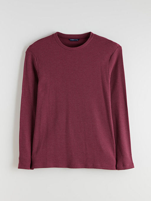 Bisiklet Yaka Erkek Sweatshirt