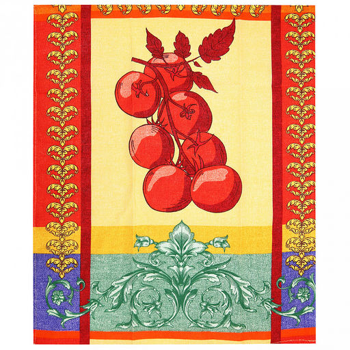 Полотенце кухонное рогожка 48х62см "Фестиваль вкусов-3", 171г/м2, хлопок 100%, "Домашняя мода" (Россия)