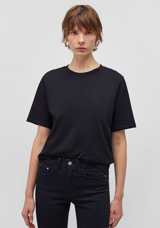 2li Kad?n Basic Tisort - Mavi фото 3