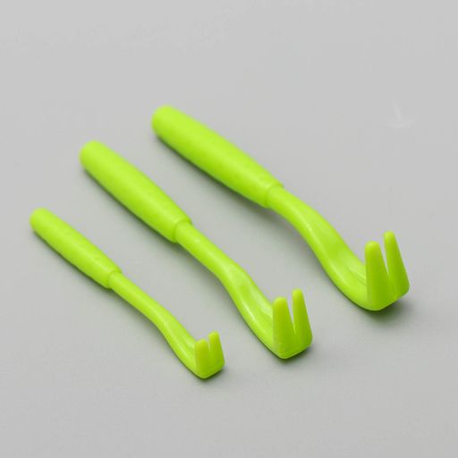 Набор выкручивателей для клещей, 3 размера, зелёные - Пижон фото 7