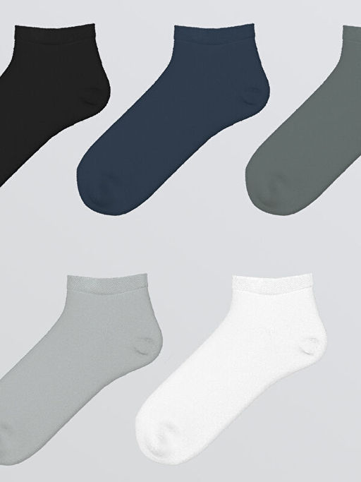 Bambu Erkek Patik ?orap 5li