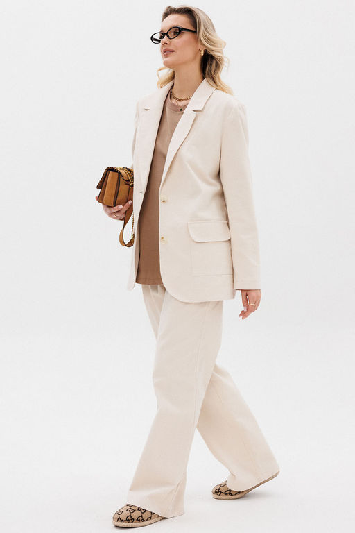 Костюм GO F3106/02-01.170-176 молоко - Pirs фото 4