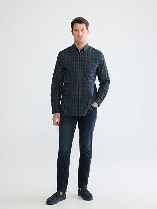 Regular Fit Ekose Erkek G?mlek