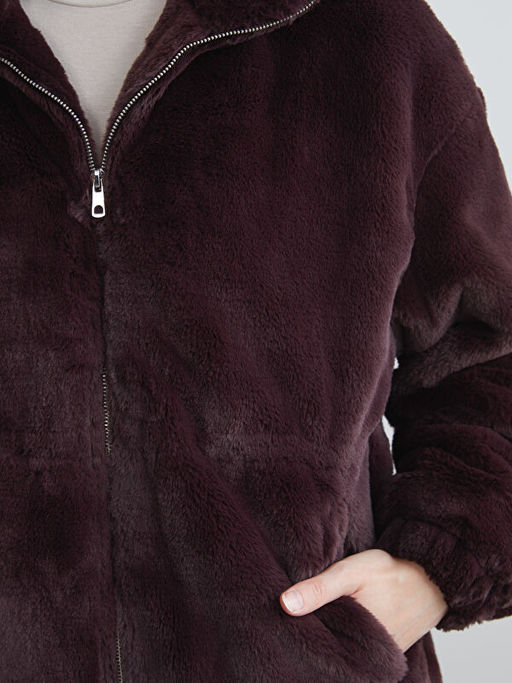 Dik Yaka Kad?n Pel?? Mont