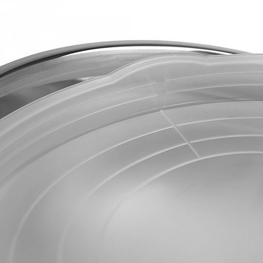 Миска (салатник) из нержавеющей стали д180мм, 1,4л, h90мм, s0,30мм, высокая, с пластмассовой крышкой (Китай) - Домашняя мода фото 5