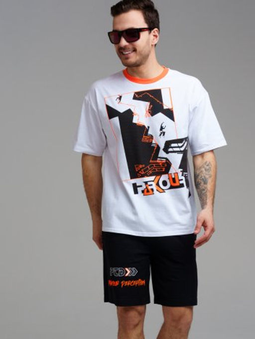 12456909 Фуфайка трикотажная для мужчин (футболка)