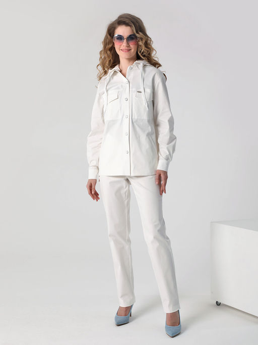 25221 Жакет белый