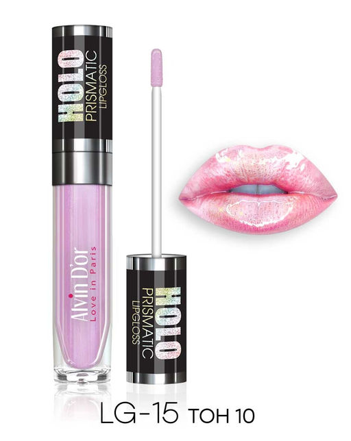 Alvin Dor LG-15 Блеск для губ Holo Prismatic тон 10