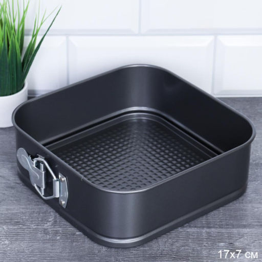 Форма для выпечки Кекса квадрат с клипсой 17х7 см / RSD-13 / - Галеонтрейд фото 2