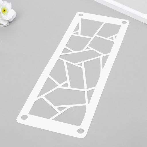 Трафарет-бордюр «Осколки», 11×32 см