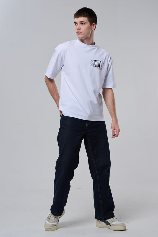 8579 футболка оверсайз мужская