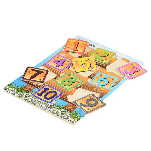Пазл-вкладыш Считаем до 10 - Щепочка фото 2