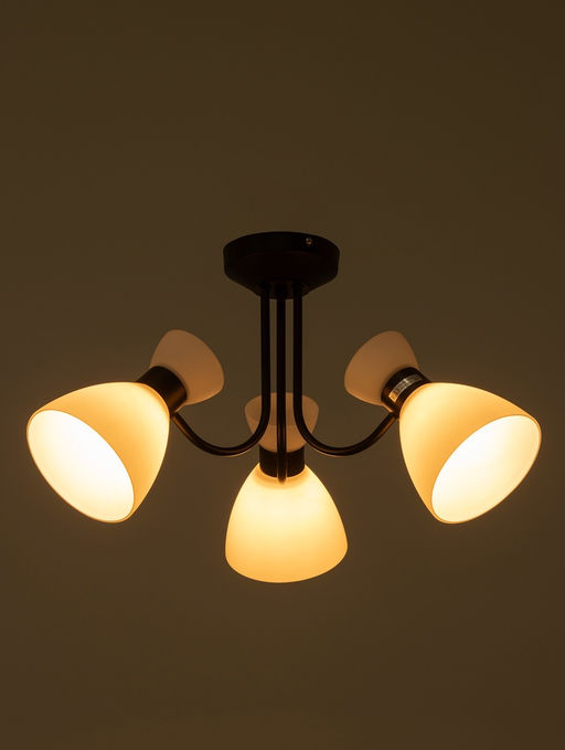 Люстра 20135/3BK, 3х60Вт, E27, 54х54х32 см