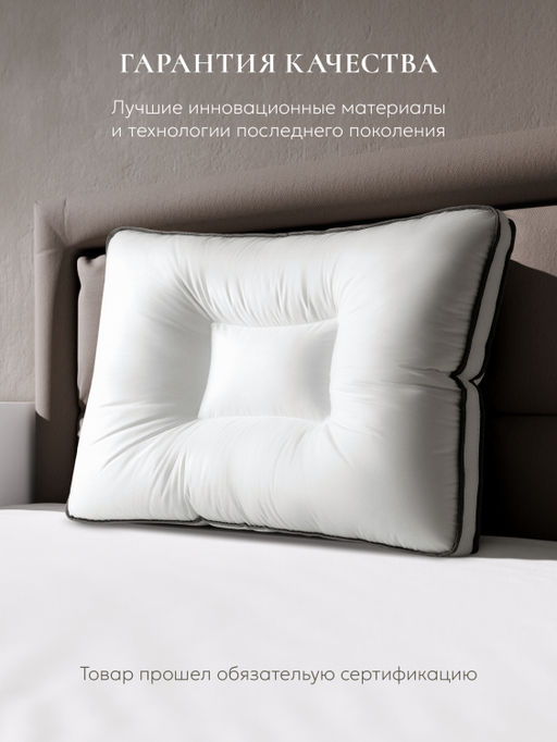 Подушка "QUADRO DeLux 3000 3D", 50х70, ЕС-4271