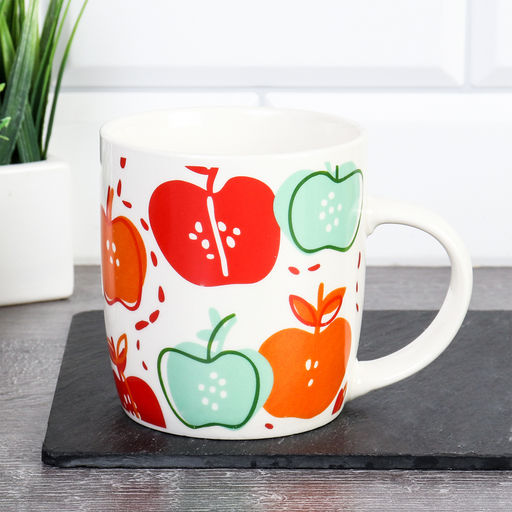 Кружка 400 мл. Фрукты арт. Q113 (737749)
